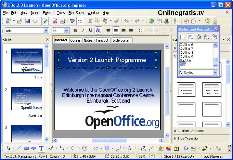 impress openoffice